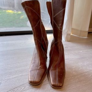 Vintage leather boots size 7.5